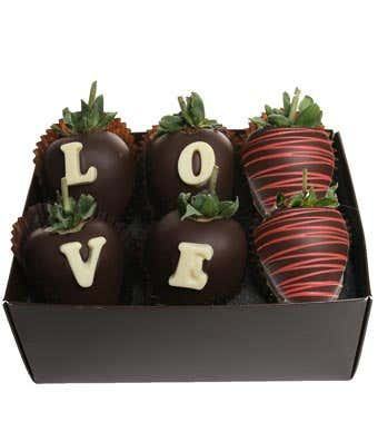 Love Chocolate Covered Berry Box